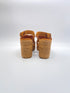 Gianni Crasto 9222 sandaal hak velour whisky